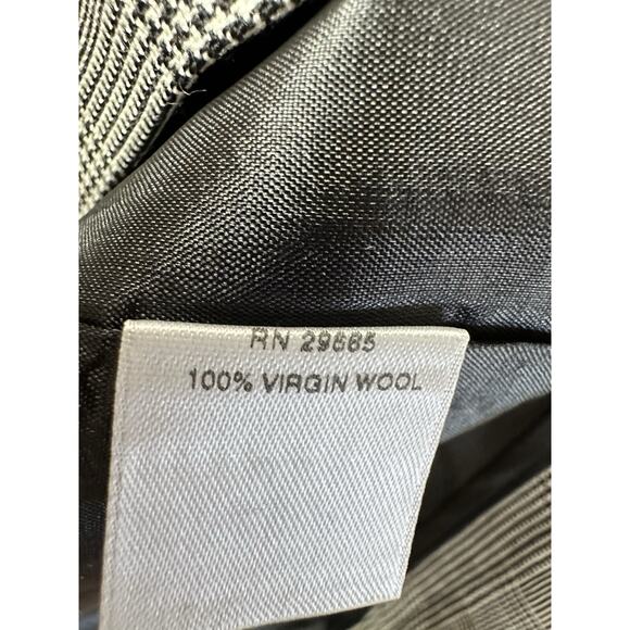 Pendleton Womens Dress Pants Size 16 Gray Plaid 100% Virgin Wool NWT - Picture 5 of 14